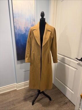 Lauren Ralph Lauren Long Camel Tan Trench Coat